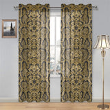Snake skin pattern Gauze Curtain