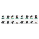 Cute ninja katana sword pattern Table Runner