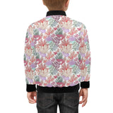 Coral Reef Pattern Print Design 03 Kids' Boys' Girls' Bomber Jacket