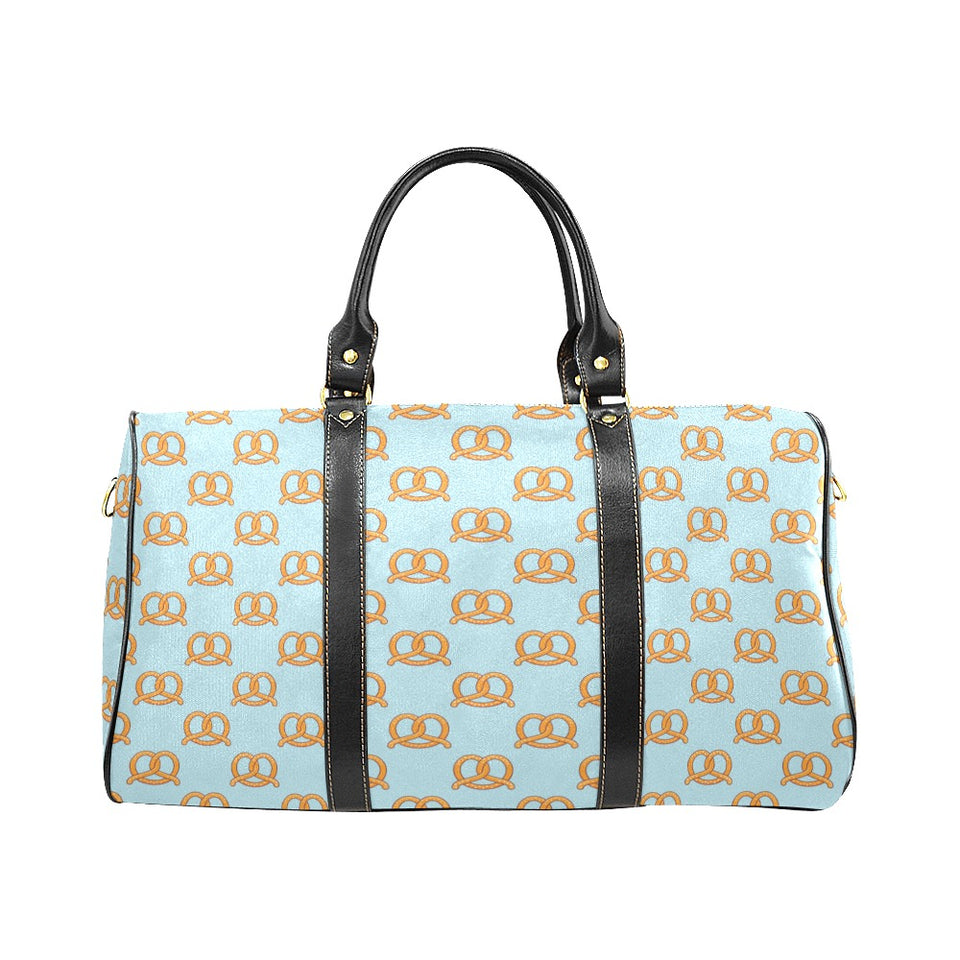 Pretzels Pattern Print Design 03 Travel Bag
