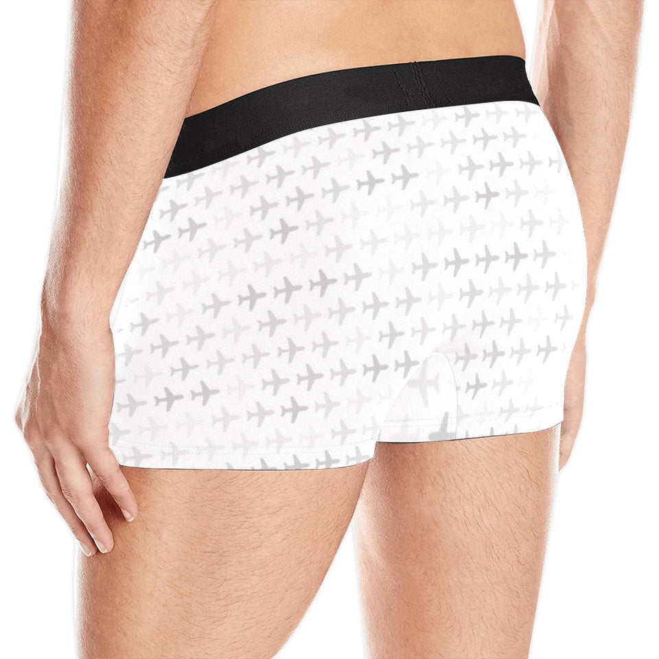Airplane print pattern Men's All Over Print Boxer Briefs Men's Underwear