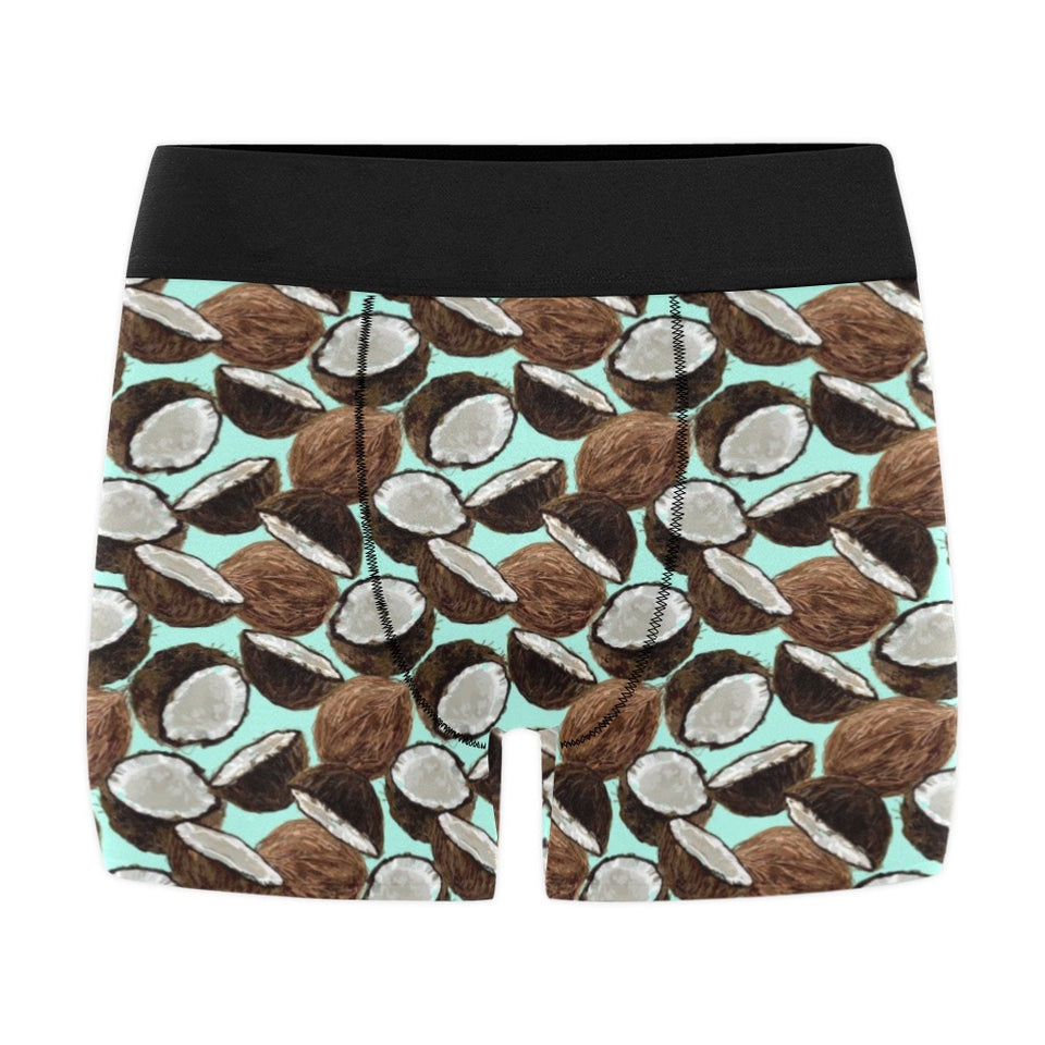 Coconut Pattern Print Design 03 Men's All Over Print Boxer Briefs Men's Underwear