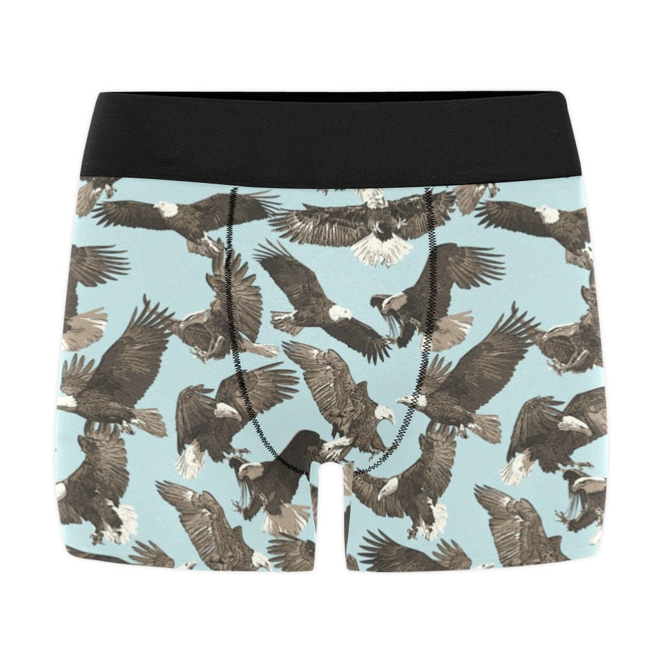 Eagle Pattern Print Design 01 Men's All Over Print Boxer Briefs Men's Underwear