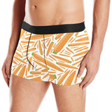 Carrot Pattern Print Design 02 Men's All Over Print Boxer Briefs Men's Underwear