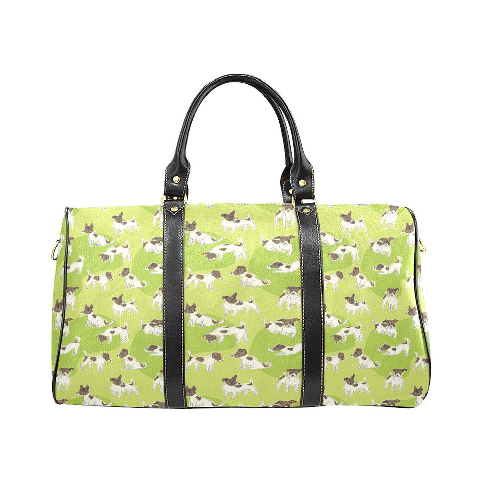 Jack Russel Pattern Print Design 01 Travel Bag