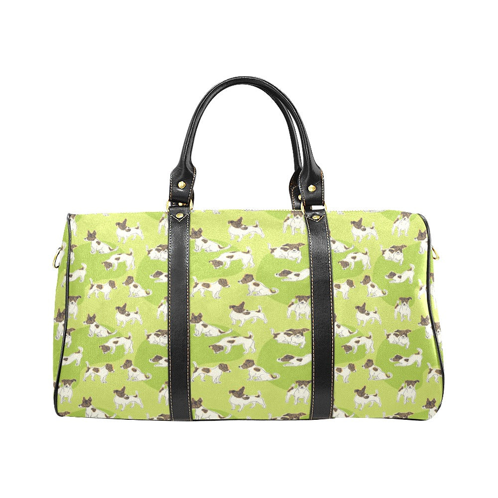Jack Russel Pattern Print Design 01 Travel Bag