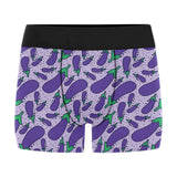 Eggplant Pattern Print Design 03 Men's All Over Print Boxer Briefs Men's Underwear