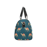 Camel pattern blue blackground Travel Bag