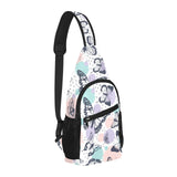 Butterfly pattern All Over Print Chest Bag