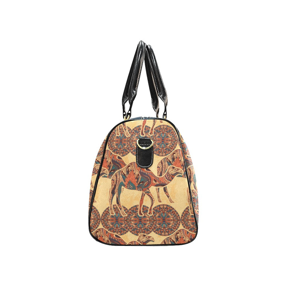 Camel polynesian tribal design pattern Travel Bag