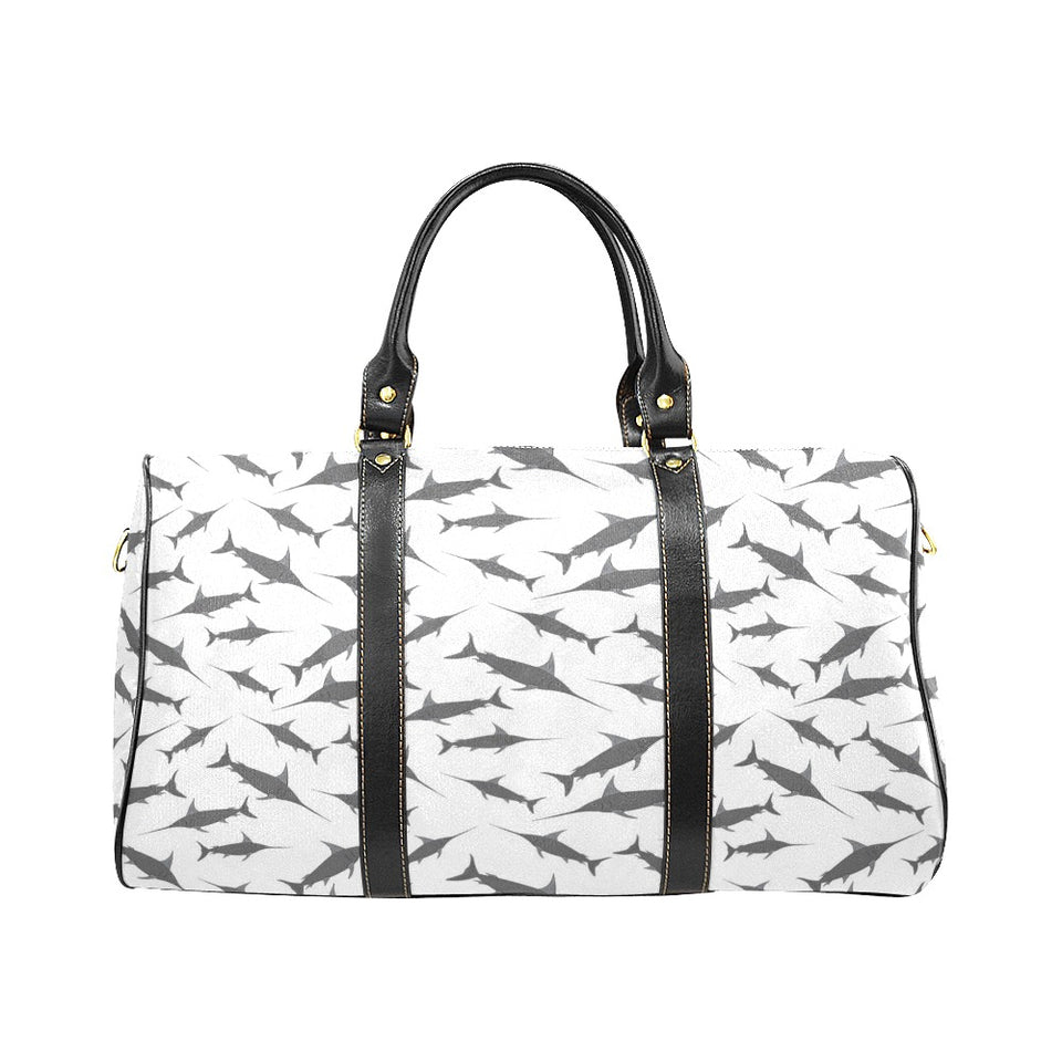Swordfish Pattern Print Design 04 Travel Bag
