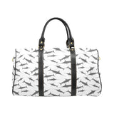 Swordfish Pattern Print Design 04 Travel Bag