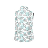 Shell polynesian tribal Women's Padded Vest
