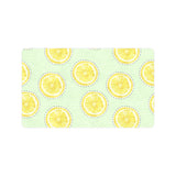 slice of lemon pattern Doormat