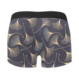 Gold ginkgo leaves Men's All Over Print Boxer Briefs Men's Underwear