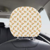 Sandwich Pattern Print Design 01 Car Headrest Cover