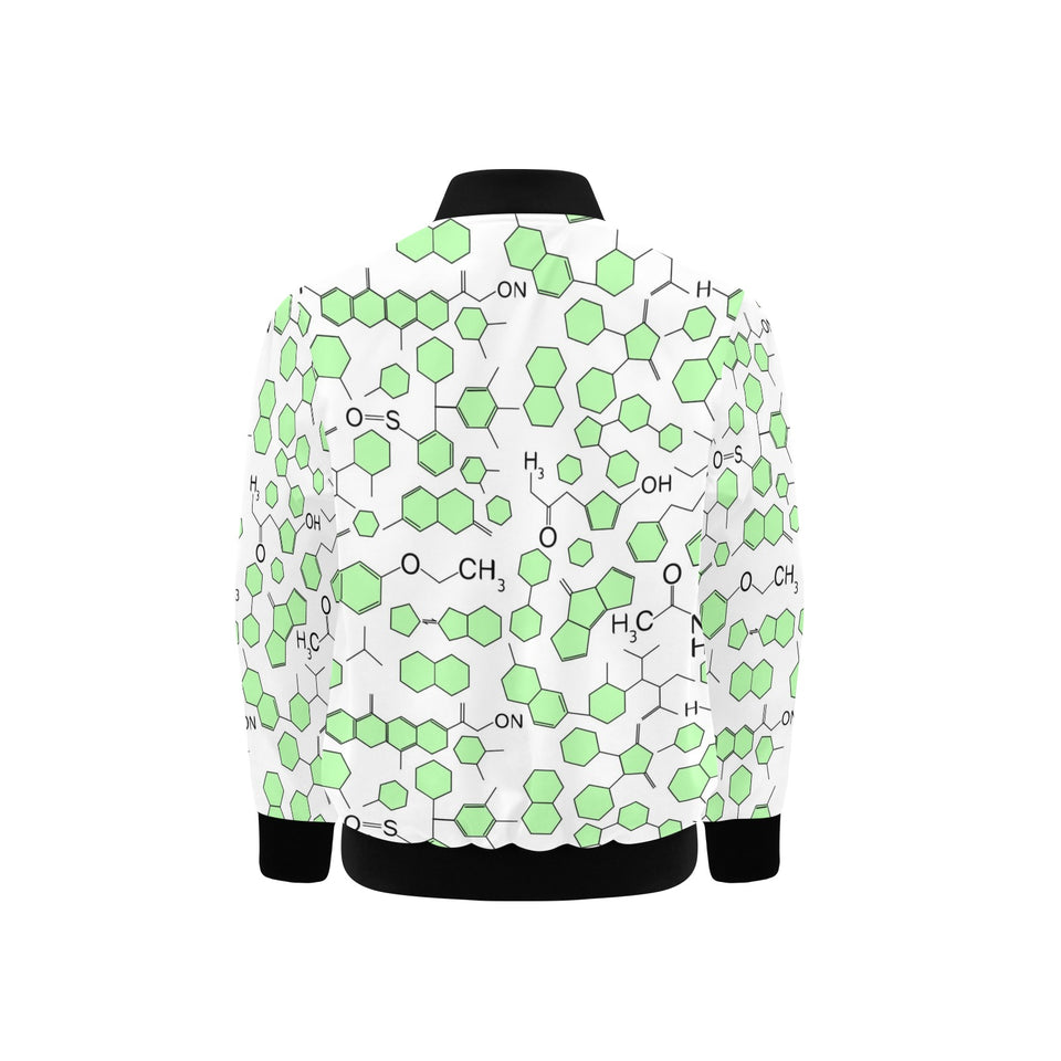 Chemistry Periodic Table Pattern Print Design 03 Kids' Boys' Girls' Bomber Jacket