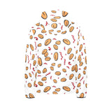 peanuts pattern background Kids' Boys' Girls' Padded Hooded Jacket