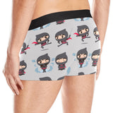 Cute ninja pattern Men's All Over Print Boxer Briefs Men's Underwear