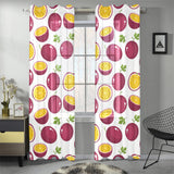 Passion fruit design pattern Gauze Curtain