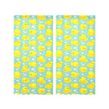 Duck Pattern Print Design 03 Gauze Curtain