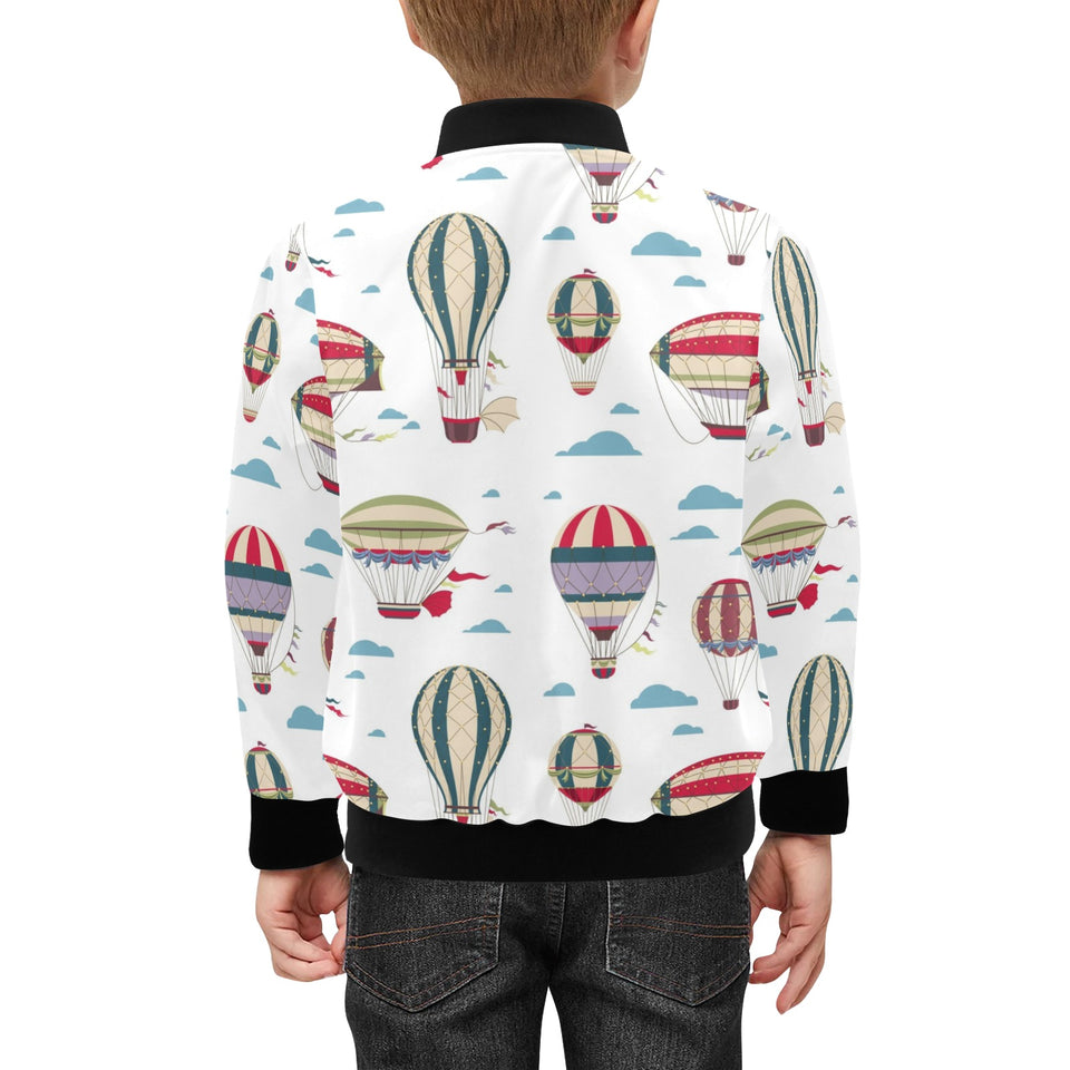 Hot air balloon pattern Kids' Boys' Girls' Bomber Jacket