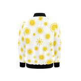 Sun pattern Kids' Boys' Girls' Bomber Jacket