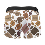 American football ball pattern Men's All Over Print Boxer Briefs Men's Underwear