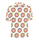Darts Pattern Print Design 04 Men's All Over Print Polo Shirt