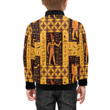 Egypt Hieroglyphics Pattern Print Design 05 Kids' Boys' Girls' Bomber Jacket