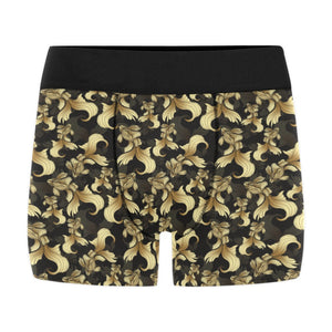 Goldfish Pattern Print Design 01 Men's All Over Print Boxer Briefs Men's Underwear