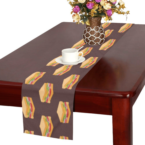 Sandwich Pattern Print Design 04 Table Runner