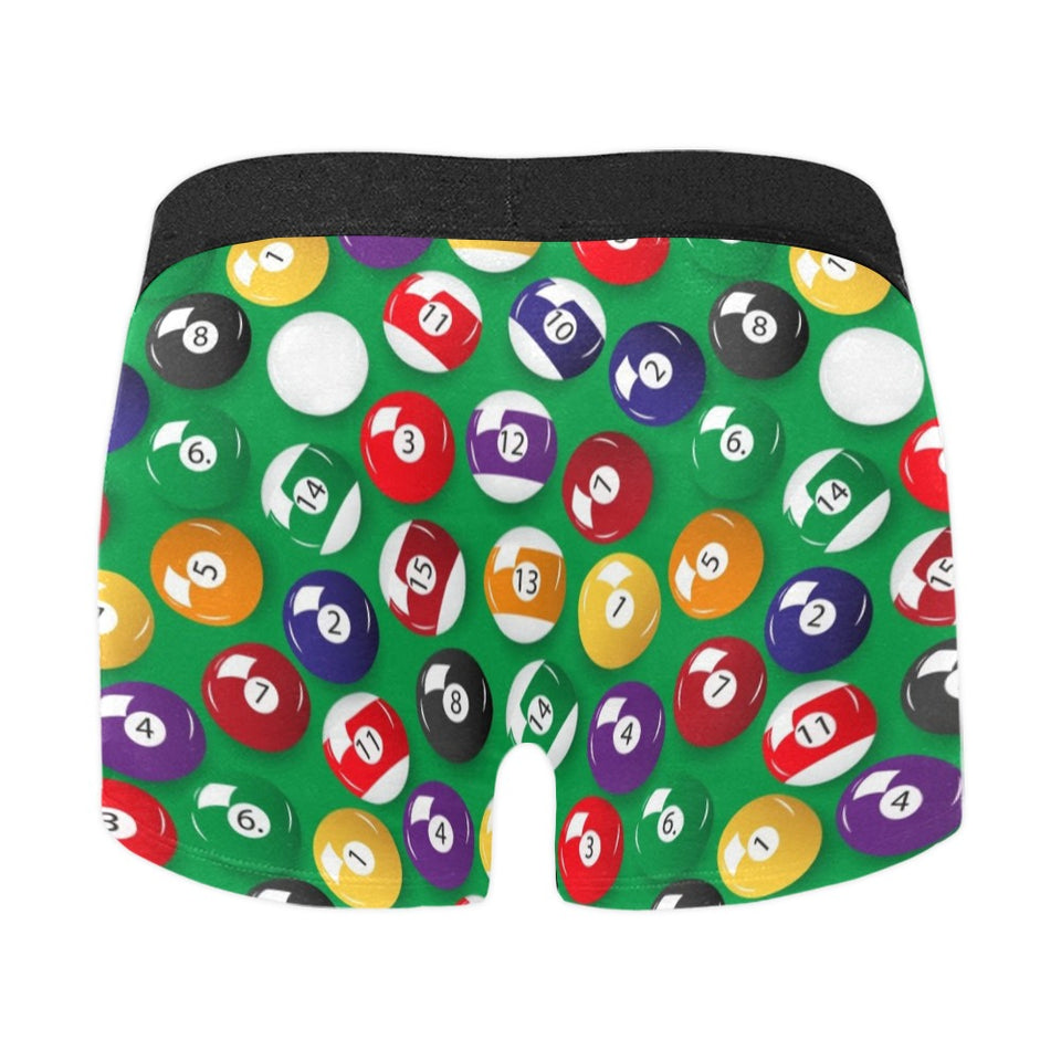 Billiard Ball Pattern Print Design 02 Men's All Over Print Boxer Briefs Men's Underwear