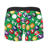Billiard Ball Pattern Print Design 02 Men's All Over Print Boxer Briefs Men's Underwear