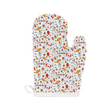 Canada Pattern Print Design 03 Heat Resistant Oven Mitts
