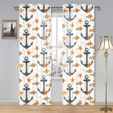 Clown Fish Pattern Print Design 02 Gauze Curtain