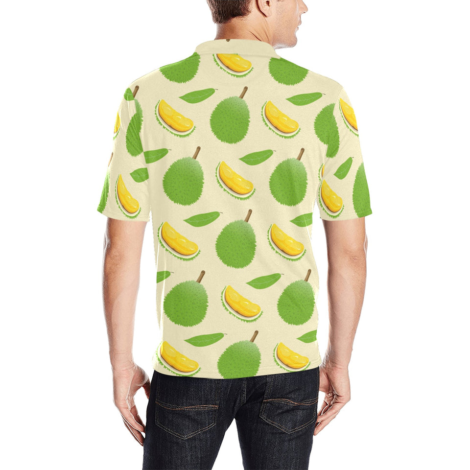 Durian pattern Men's All Over Print Polo Shirt