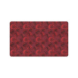 Rose Pattern Print Design 03 Doormat