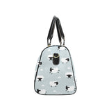 Sheep polka dot cloud pattern Travel Bag