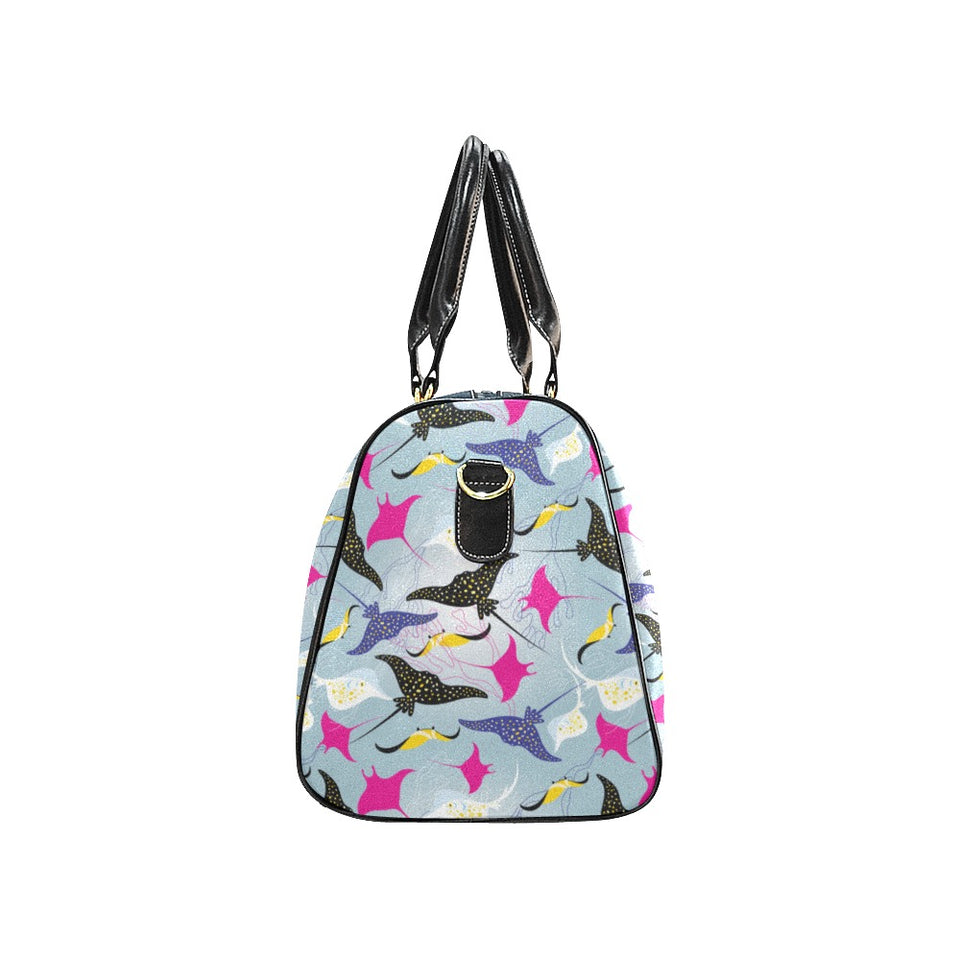Stingray Pattern Print Design 01 Travel Bag