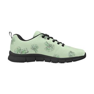 broccoli sketch pattern Men's Sneaker Shoes