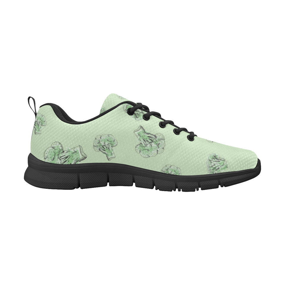 broccoli sketch pattern Men's Sneaker Shoes