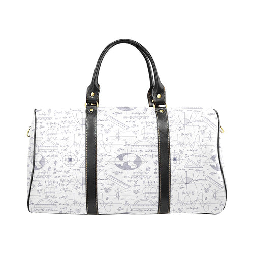 Math Pattern Print Design 03 Travel Bag