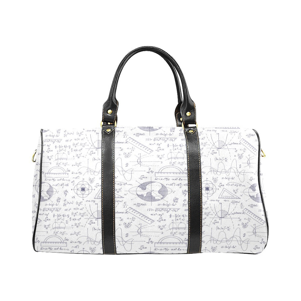 Math Pattern Print Design 03 Travel Bag