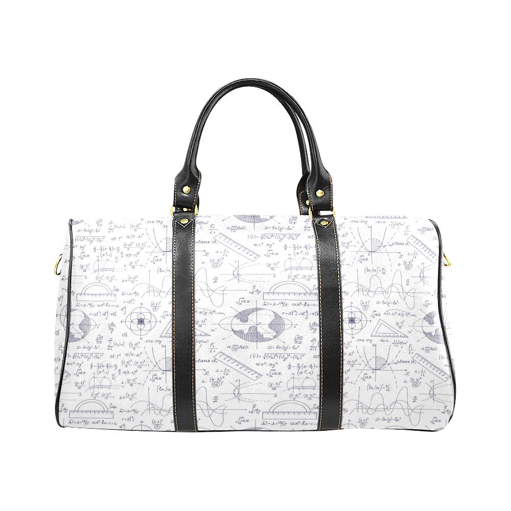 Math Pattern Print Design 03 Travel Bag
