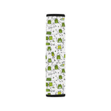 Sketch funny frog pattern Car Seat Belt Cover
