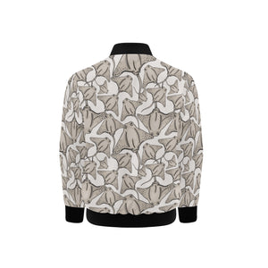 Stingray Pattern Print Design 05 Kids' Boys' Girls' Bomber Jacket