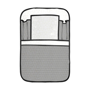 arabic white pattern Car Seat Back Organizer