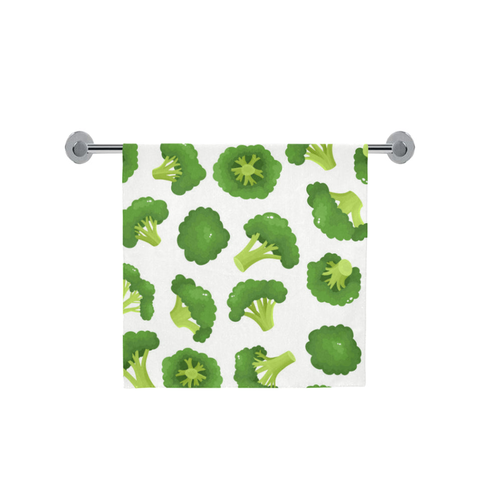 Cute broccoli pattern Bath Towel