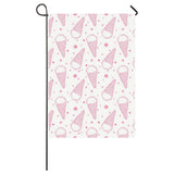 Hand drawn ice cream pattern House Flag Garden Flag